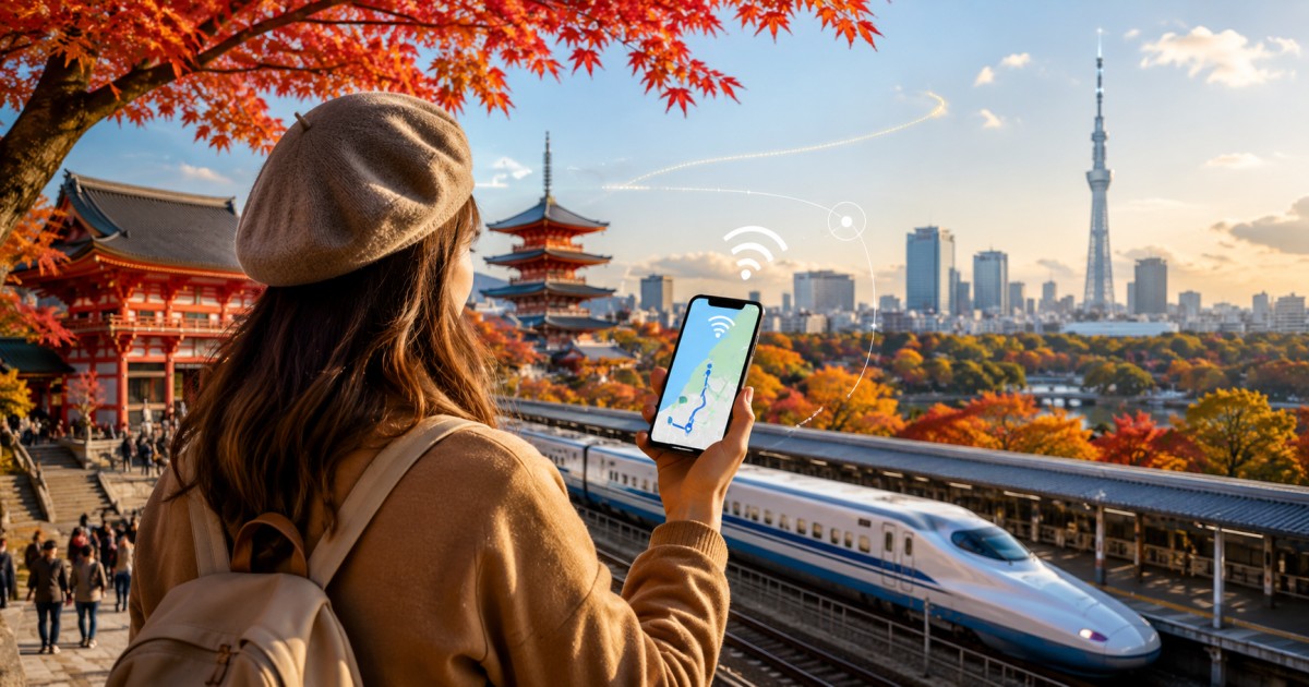 Japan Autumn Foliage 2026: eSIM Plan for Kyoto & Tokyo